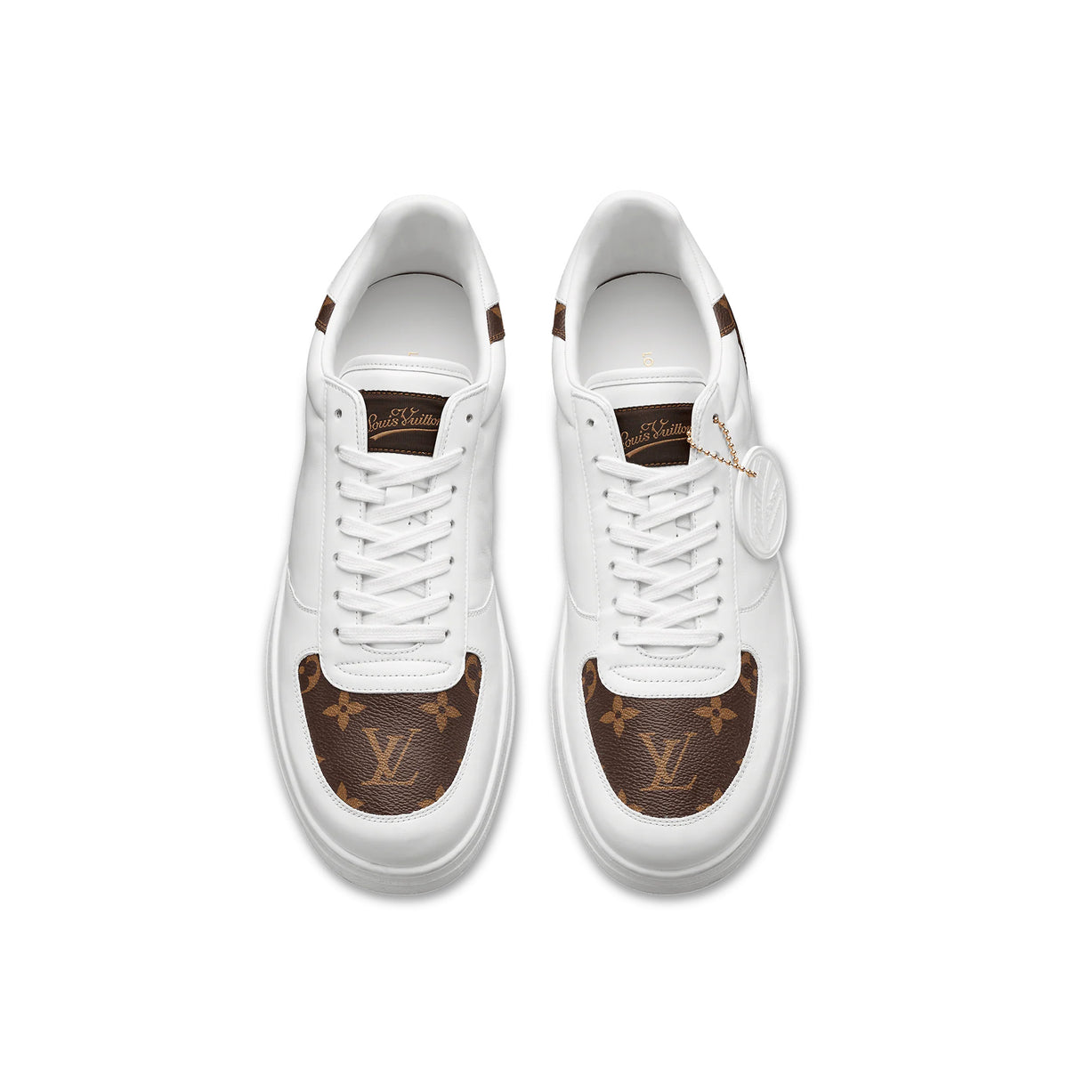 Louis Vuitton Rivoli Sneaker BROWN. Size 10.0